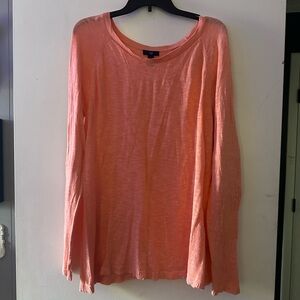 GAP Coral Long Sleeve Top